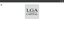 Tablet Screenshot of lgacap.com